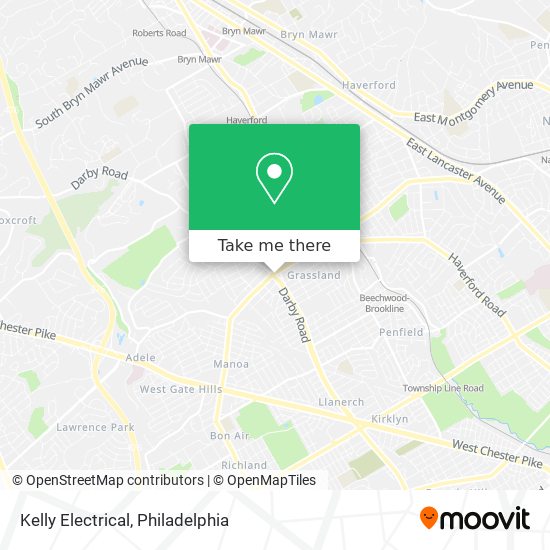 Kelly Electrical map