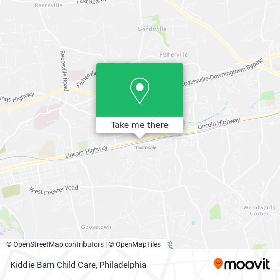 Kiddie Barn Child Care map