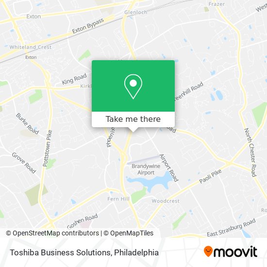 Mapa de Toshiba Business Solutions