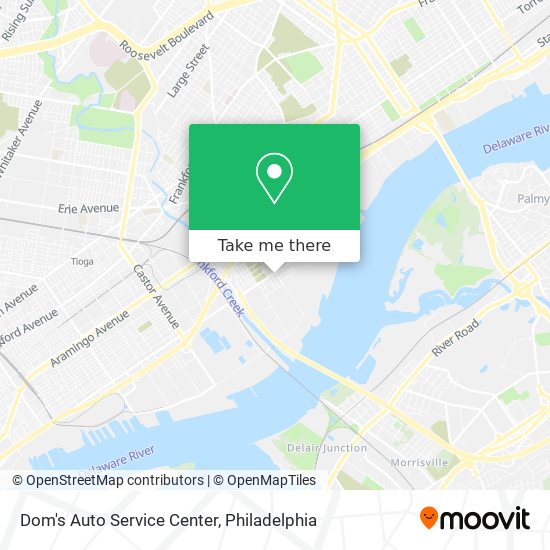 Dom's Auto Service Center map