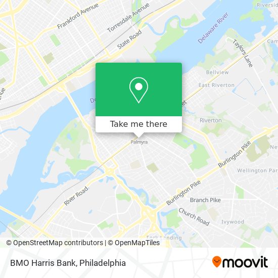 BMO Harris Bank map