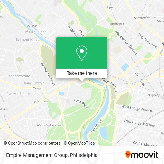 Empire Management Group map