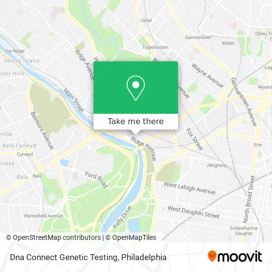 Dna Connect Genetic Testing map