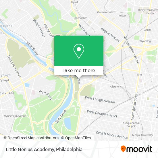 Little Genius Academy map