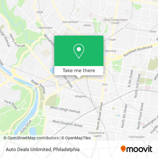 Auto Deals Unlimited map