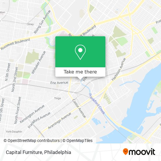 Capital Furniture map