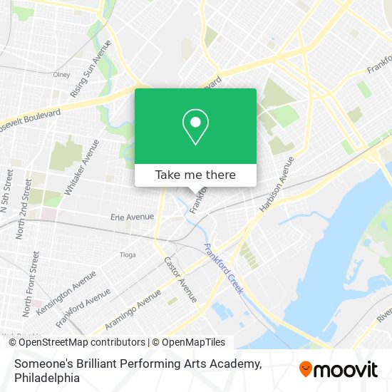 Mapa de Someone's Brilliant Performing Arts Academy