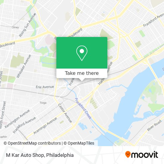 M Kar Auto Shop map