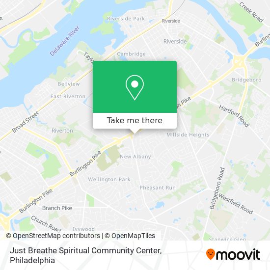 Just Breathe Spiritual Community Center map