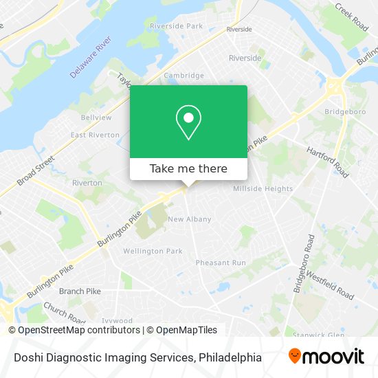 Doshi Diagnostic Imaging Services map