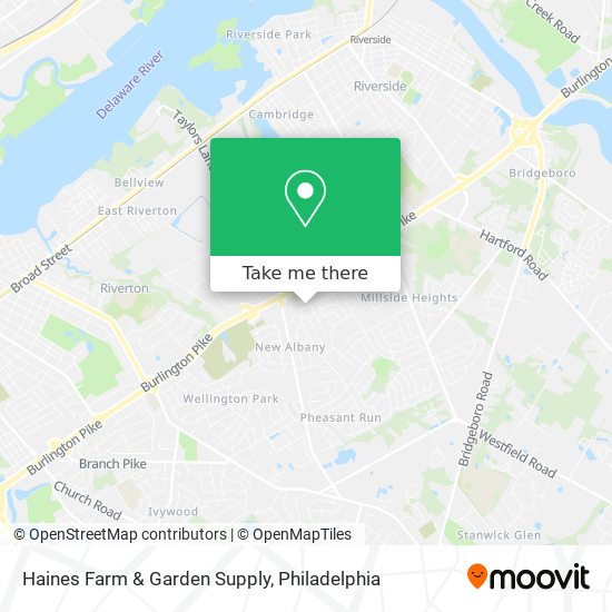 Haines Farm & Garden Supply map