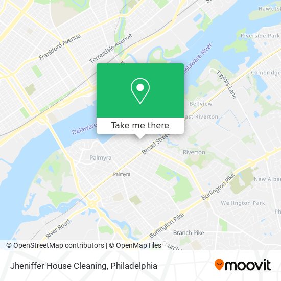 Jheniffer House Cleaning map