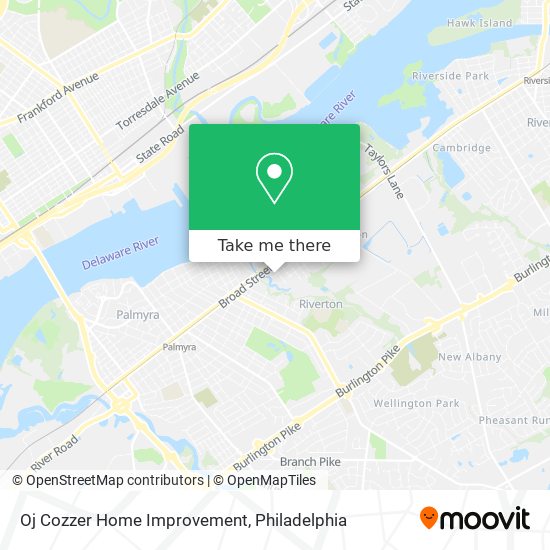 Oj Cozzer Home Improvement map