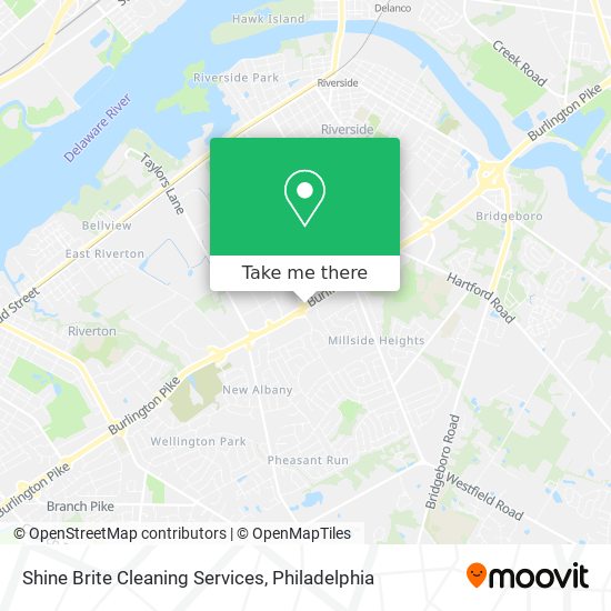 Mapa de Shine Brite Cleaning Services