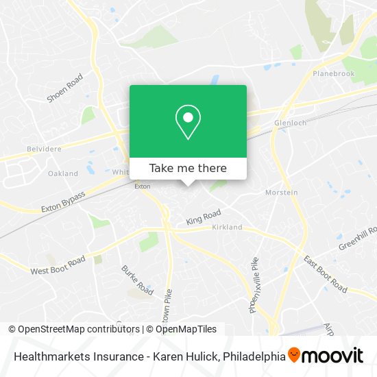 Healthmarkets Insurance - Karen Hulick map