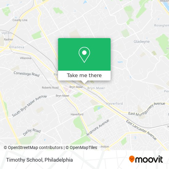 Timothy School map