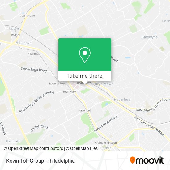 Mapa de Kevin Toll Group