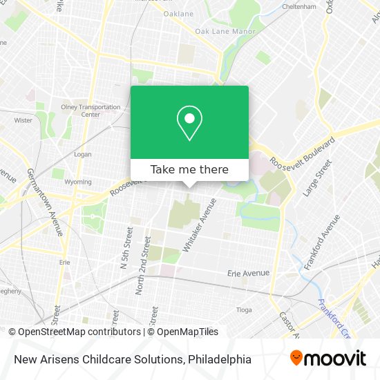 New Arisens Childcare Solutions map