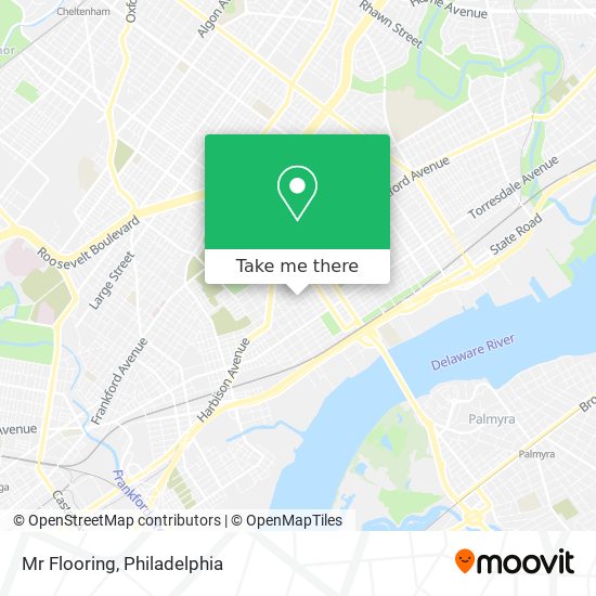 Mr Flooring map