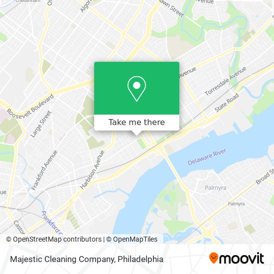 Majestic Cleaning Company map