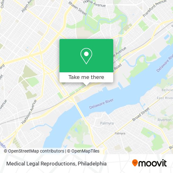 Mapa de Medical Legal Reproductions
