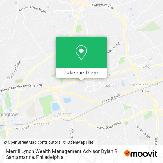 Merrill Lynch Wealth Management Advisor Dylan R Santamarina map