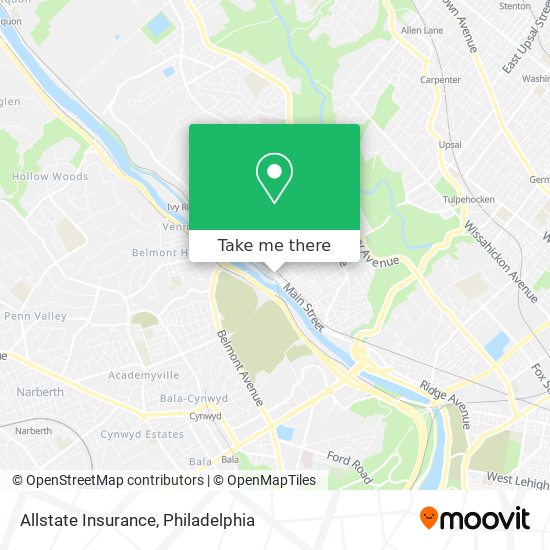 Allstate Insurance map