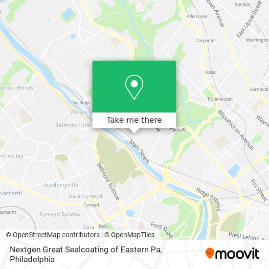 Nextgen Great Sealcoating of Eastern Pa map