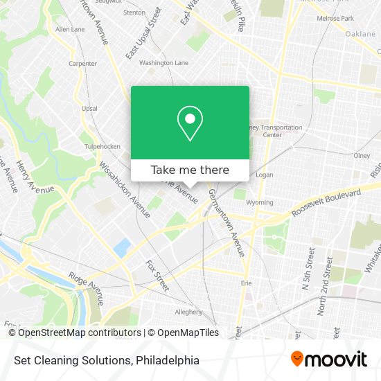 Mapa de Set Cleaning Solutions