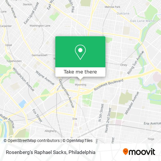 Rosenberg's Raphael Sacks map