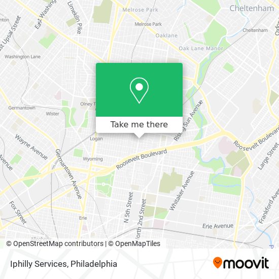 Iphilly Services map