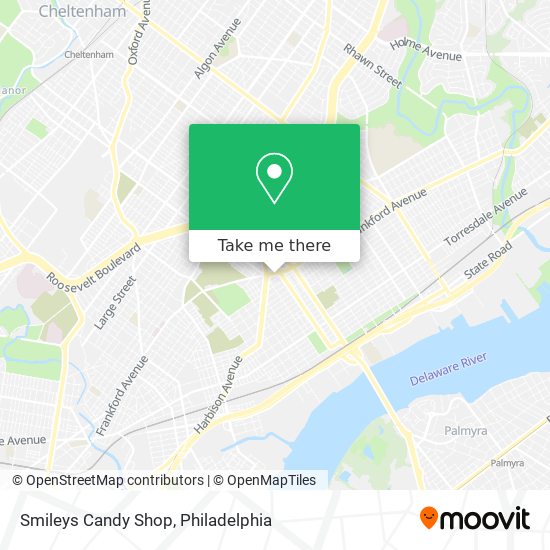 Smileys Candy Shop map