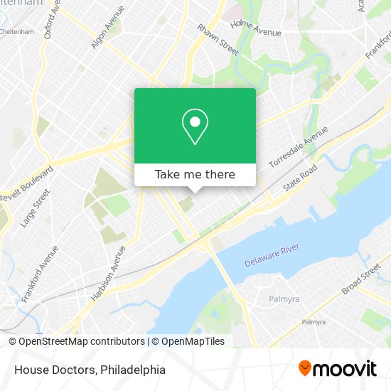 House Doctors map