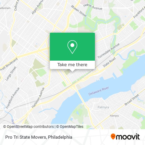 Mapa de Pro Tri State Movers