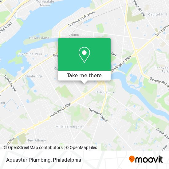 Mapa de Aquastar Plumbing