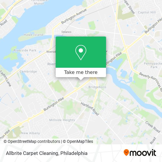 Mapa de Allbrite Carpet Cleaning