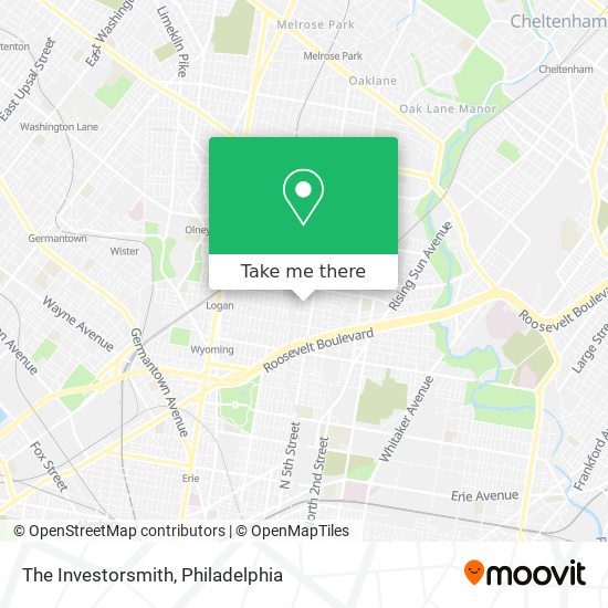 Mapa de The Investorsmith