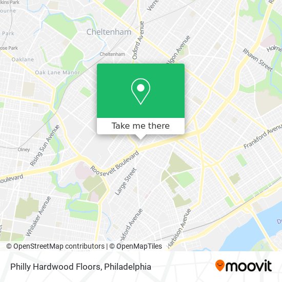 Mapa de Philly Hardwood Floors
