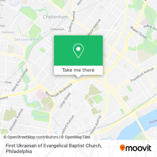 Mapa de First Ukrainian of Evangelical Baptist Church