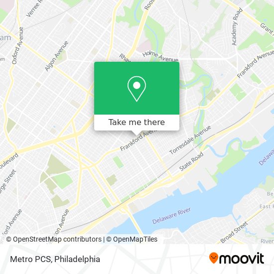 Metro PCS map