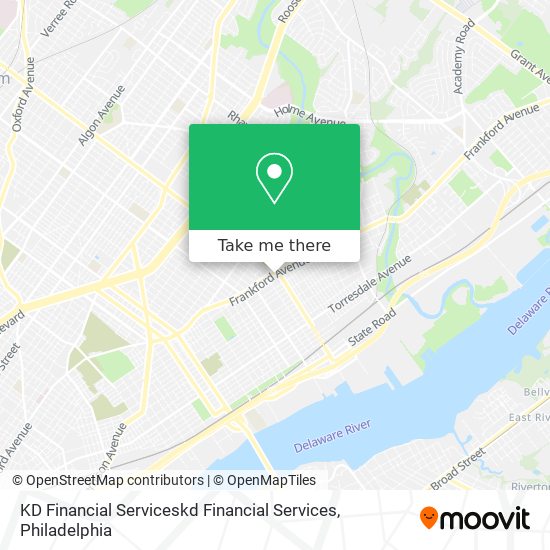 KD Financial Serviceskd Financial Services map