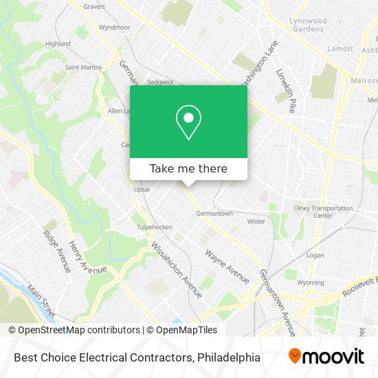 Mapa de Best Choice Electrical Contractors