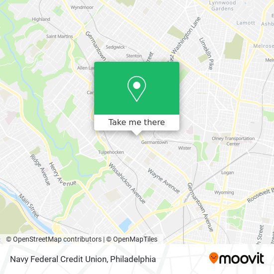 Navy Federal Credit Union map