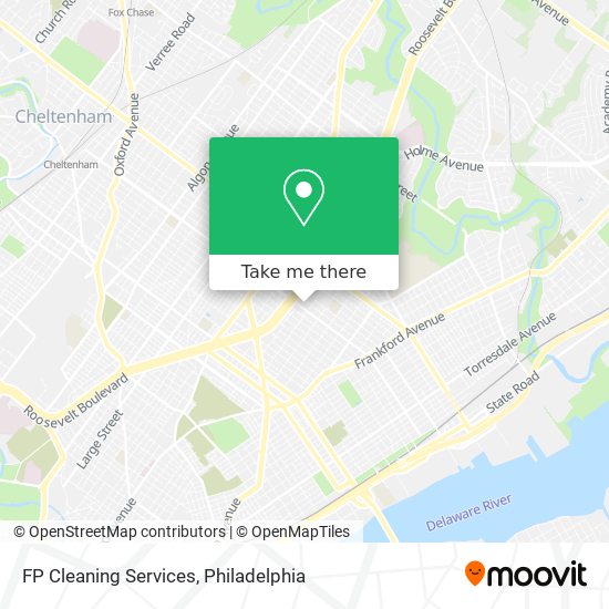 FP Cleaning Services map