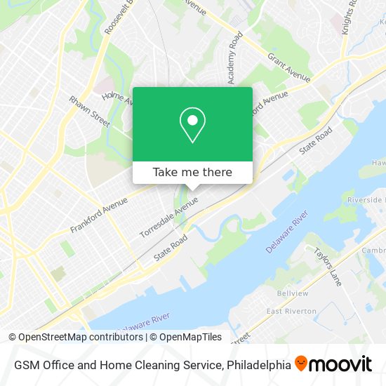 Mapa de GSM Office and Home Cleaning Service