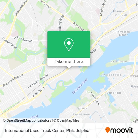 International Used Truck Center map