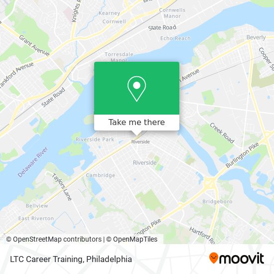 LTC Career Training map