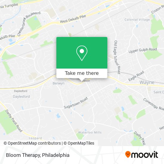 Bloom Therapy map