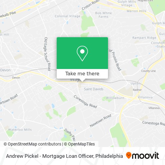 Andrew Pickel - Mortgage Loan Officer map