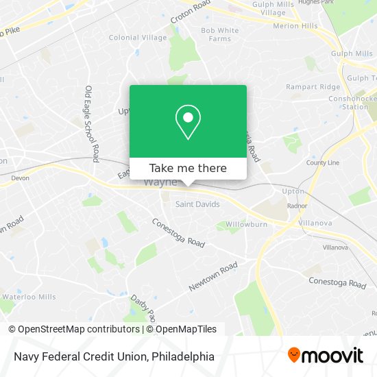 Navy Federal Credit Union map